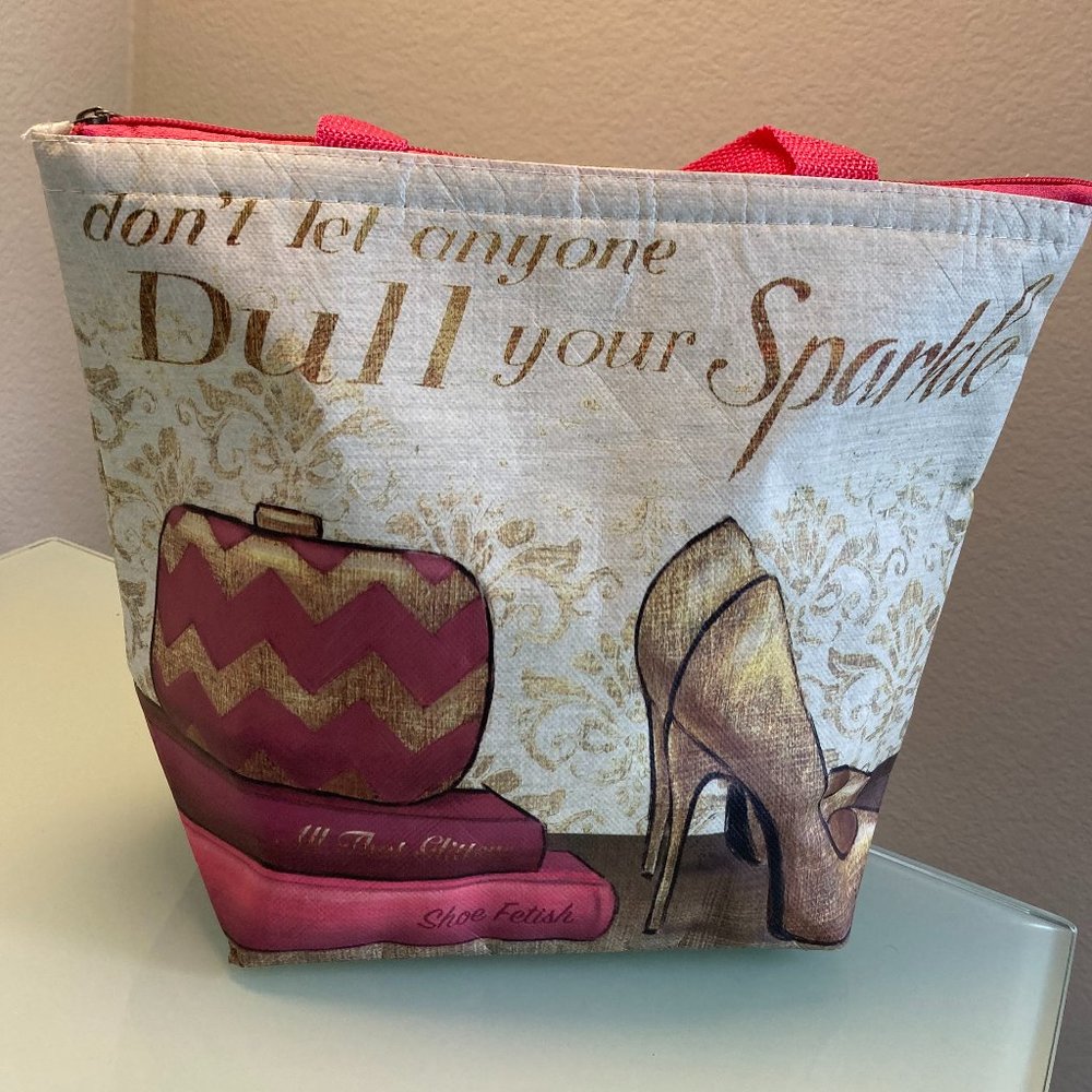 Glamourous & Chic Womens Lunch Bag Tote